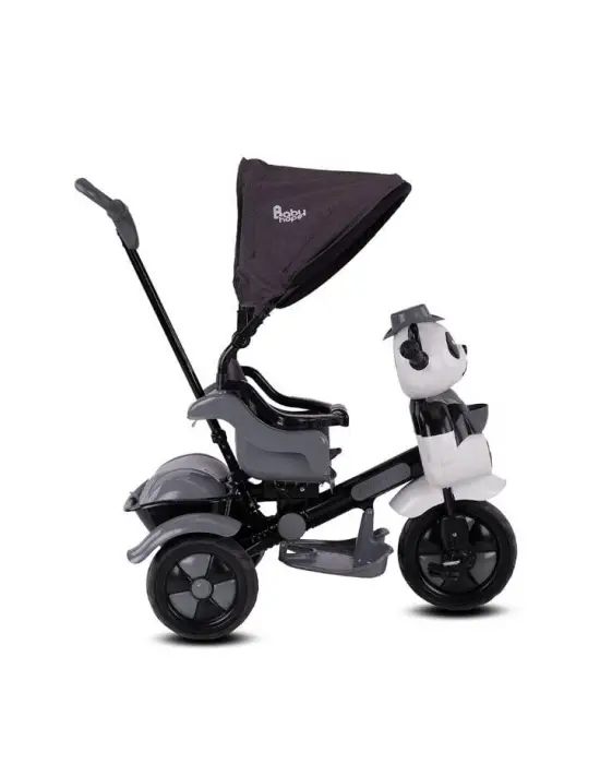 Omarı 3 Tekerli Kontrollü Pedalli Gri Bisiklet