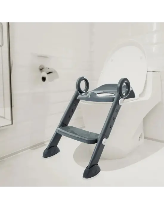 BabyJem Basamaklı & Katlanır Klozet Adaptörü 861 Antrasit