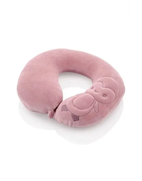 Omarı Bebek Boyun Koruyucu Yastık - Gül Kurusu Temizleme Yastığı