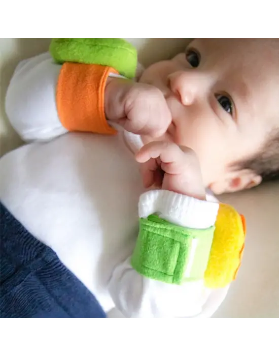 Omarı Yenidoğan Bebekler için Eğlenceli Çıngıraklı Çorap Seti