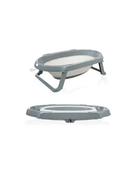 Omarı Pratik ve Katlanabilir Banyo Seti Antrasit Renkli