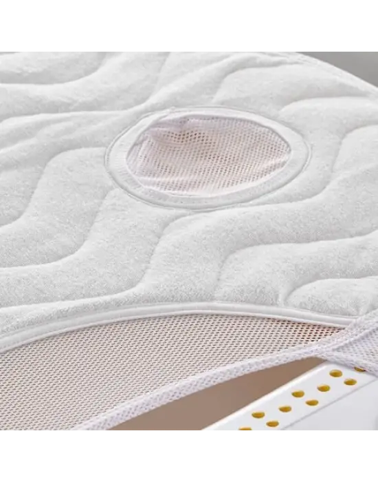 Omarı Katlanabilir ve Pratik Bebek Küvet Havlu Filesi Gri