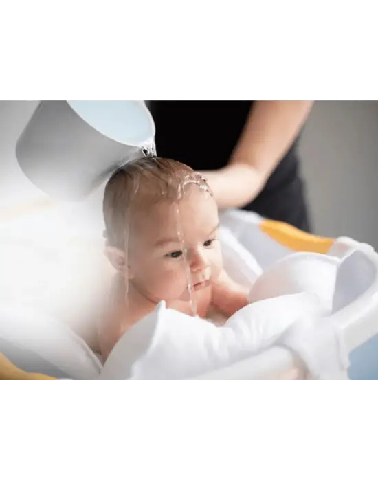 BabyJem Köpüklü Bebek Banyo Küvet Filesi 164 Gri