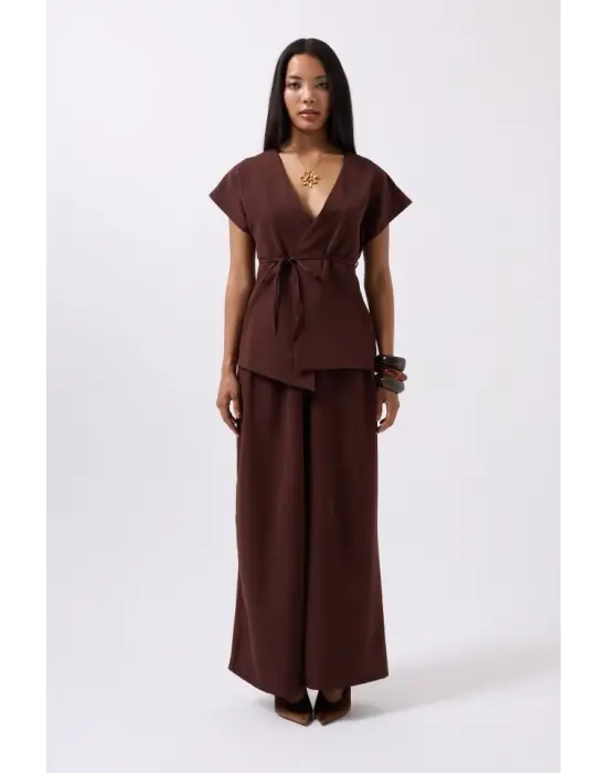 Bağcık Detay Yelek