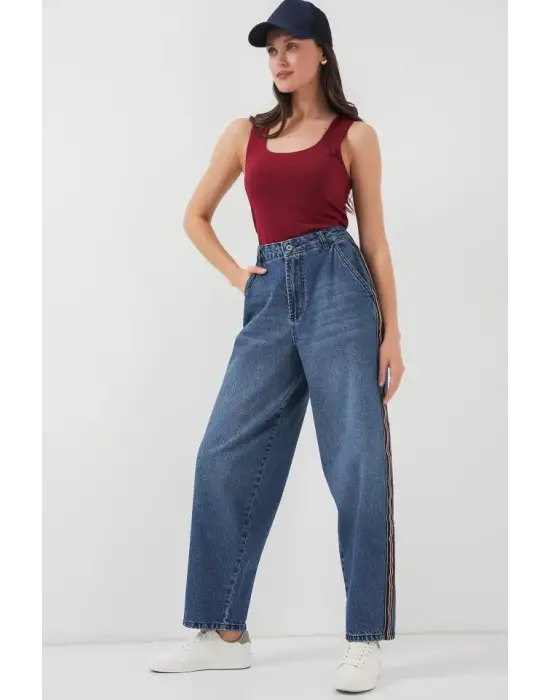 Baggy Kot Pantolon 6700 - Lacivert