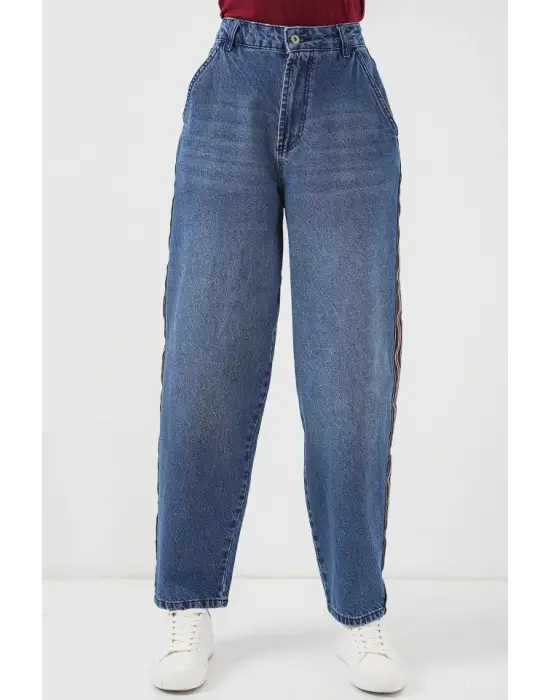 Baggy Kot Pantolon 6700 - Lacivert