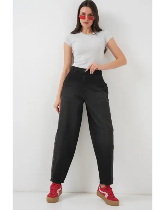 Baggy Kot Pantolon 6700 - Siyah
