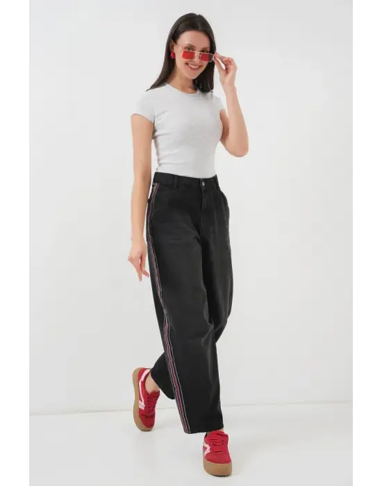 Baggy Kot Pantolon 6700 - Siyah