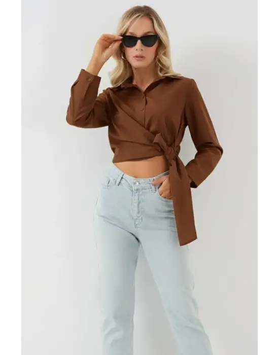 Çekici Bağlamalı Gömlek