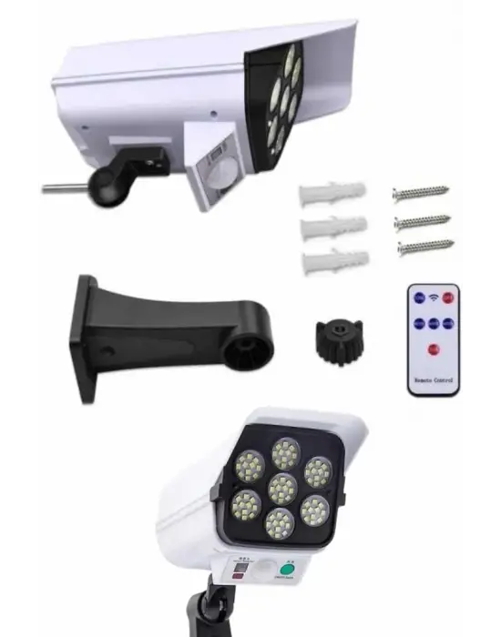 Bahçe Aydınlatması Hareket Sensörlü Led Aydınlatma Kamera Görünümlü