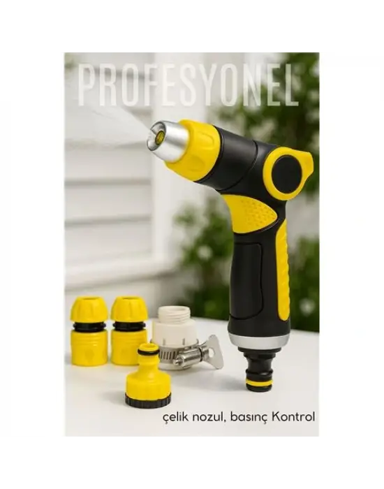 Bahçe/Oto Yıkama Tabancası Ayarlanabilir Hız Ayarı Yüksek Basınçlı Ayarlanabilir Nozul