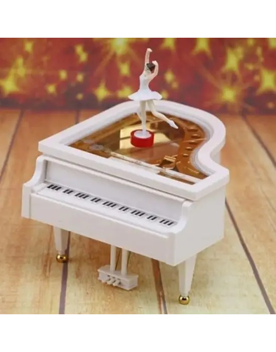 Balerin Figürlü Piyano Müzik Kutusu