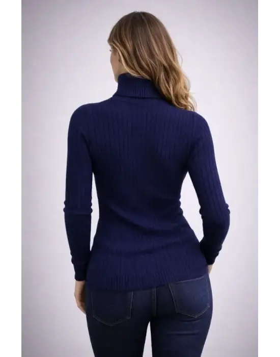 Modern Bağazlı Triko Kazak