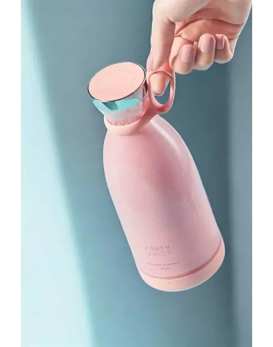 Bardak Blender Smoothie Meyve Sıkacağı Şarjlı Cam Taşınabilir