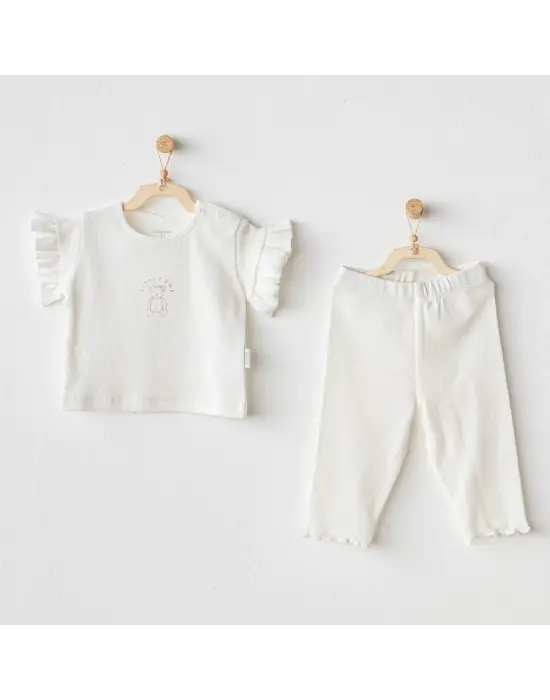 Basic 2li Takım Ekru