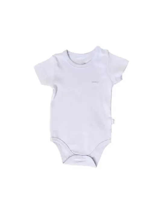 Omarı Şık Beyaz Kısa Kol Body