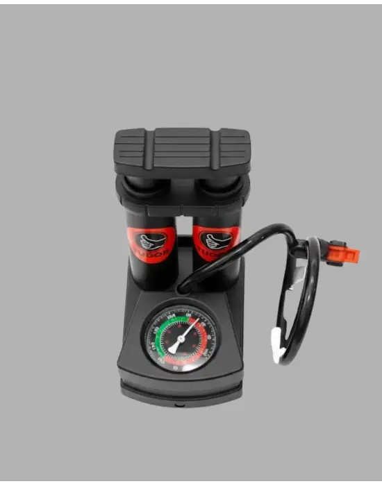 Basınç Saatli Ayak Pompası Bisiklet Ve Araç Uyumlu