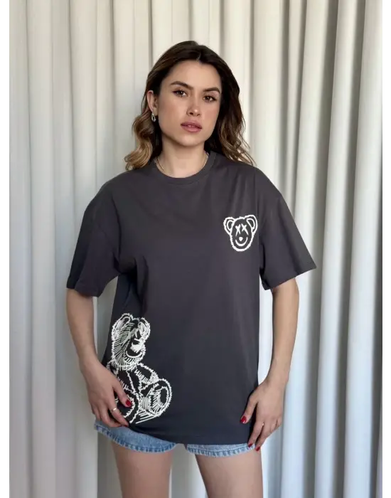 Eğlenceli Baskılı Tişört