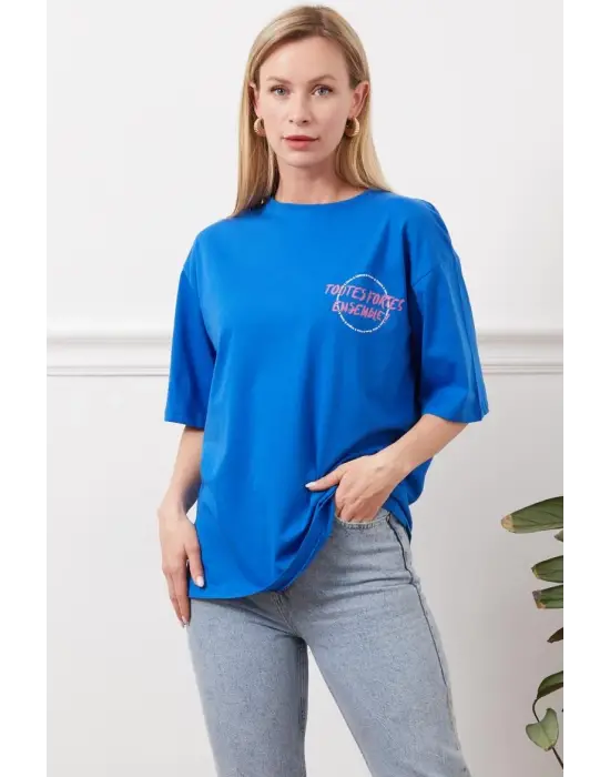 Modern Baskılı Tişört