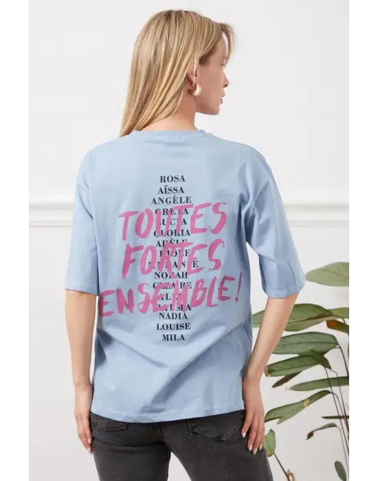 Modern Baskılı Tişört