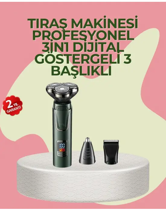 Başlıklı Şarjlı Tıraş Ve Bakım Cihazı