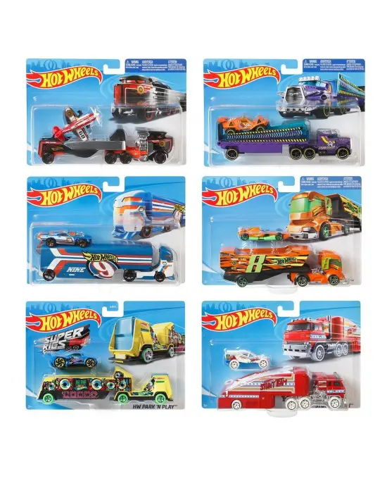 BDW51 Hot Wheels Taşıyıcı Tırlar / Asorti Seçilemez.