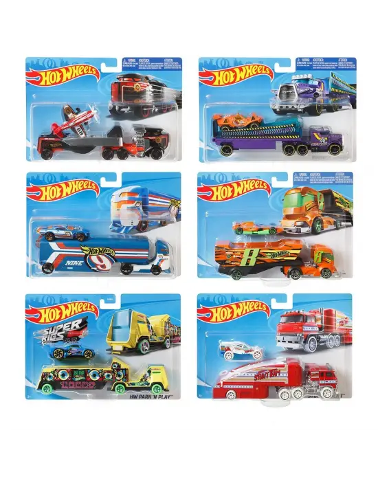 BDW51 Hot Wheels Taşıyıcı Tırlar / Asorti Seçilemez.