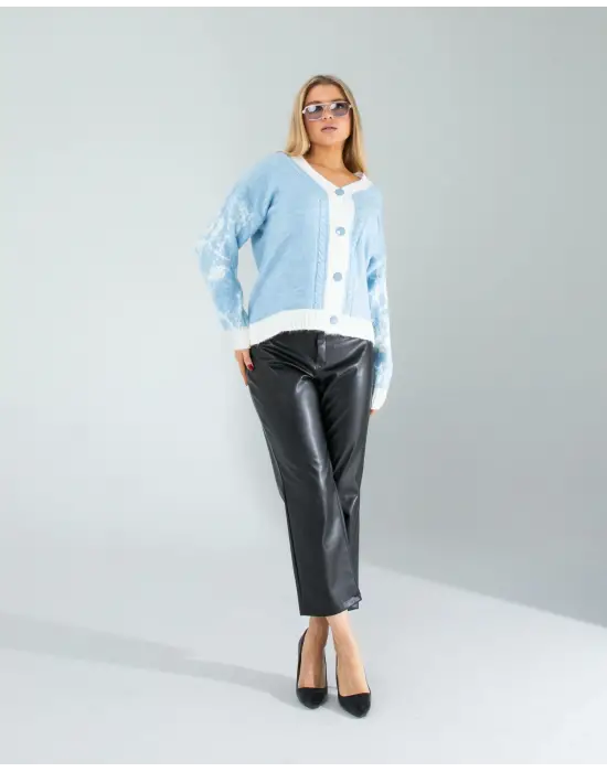 Cool Mavi Triko Hırka