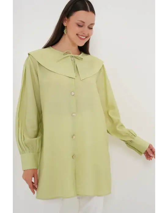 Trend Uzun Tunik E.Yeşil