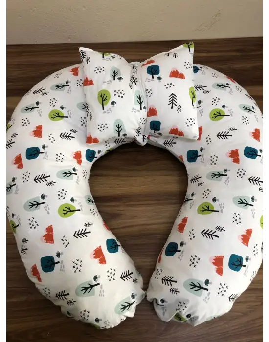 Omarı Rahatlık ve Destek İçin Bebek Emzirme Yastığı