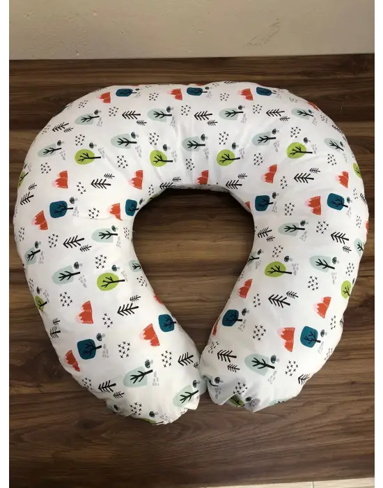 Omarı Rahatlık ve Destek İçin Bebek Emzirme Yastığı