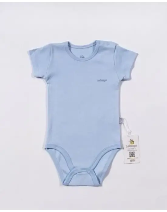 Bebengo BU4025 Basic Kısa Kol Body Mavi