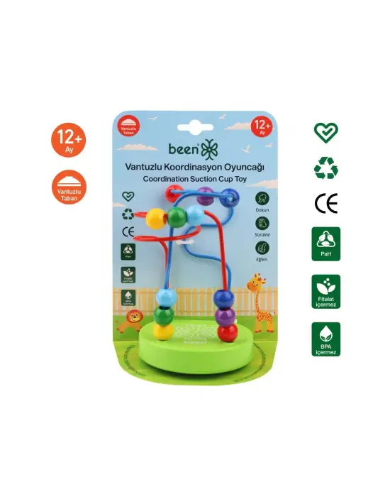Omarı Vantuzlu Koordinasyon Oyuncağı - Eğlenceli Motor Beceri Oyunu