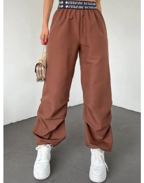 Omarı Rahat ve Şık Kahve Pantolon