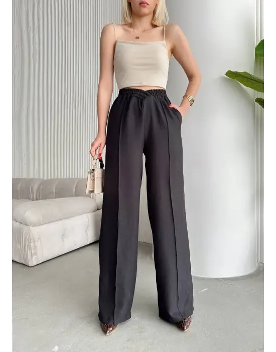 Modern Beli Çapraz Pantolon