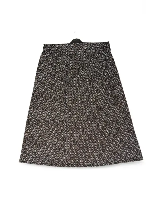 Beli Lastikli Full Likralı Pigment Penye Etek Anne Eteği Uzun Namaz Eteği - Royaleks - D4