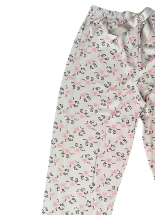 Beli Lastikli Mevsimlik Viskon Penye Pantolon Krem