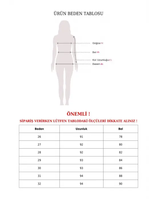 Beli Lastikli Yüksek Bel Kot Pantolon -Vizon