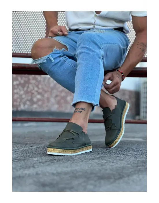 Haki Erkek Casual Ayakkabı