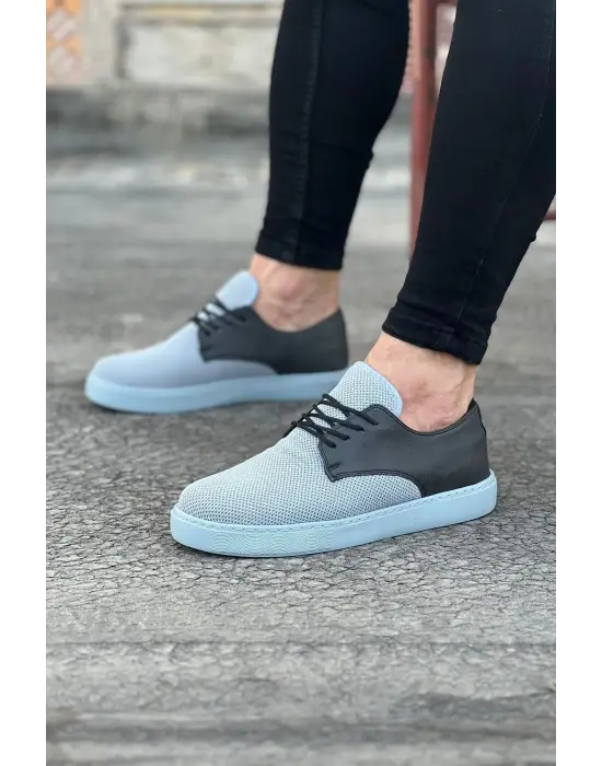 Omarı Gri Triko Erkek Casual Ayakkabı