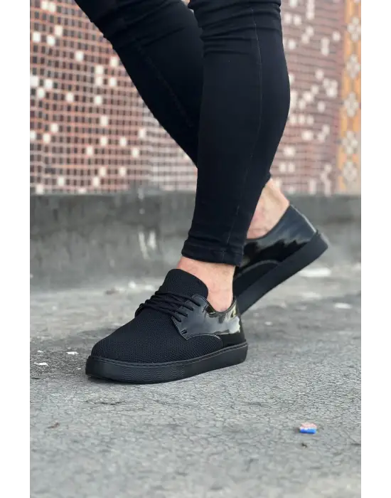 Modern Erkek Rugan Triko Ayakkabı