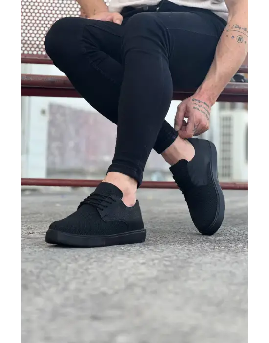 Omarı Kömür Triko Erkek Casual Ayakkabı