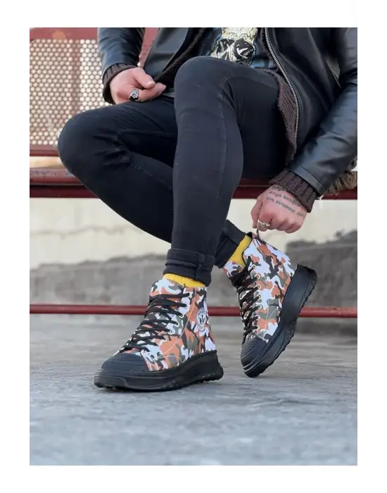 Havalı Erkek Yarım Bilek Ayakkabı