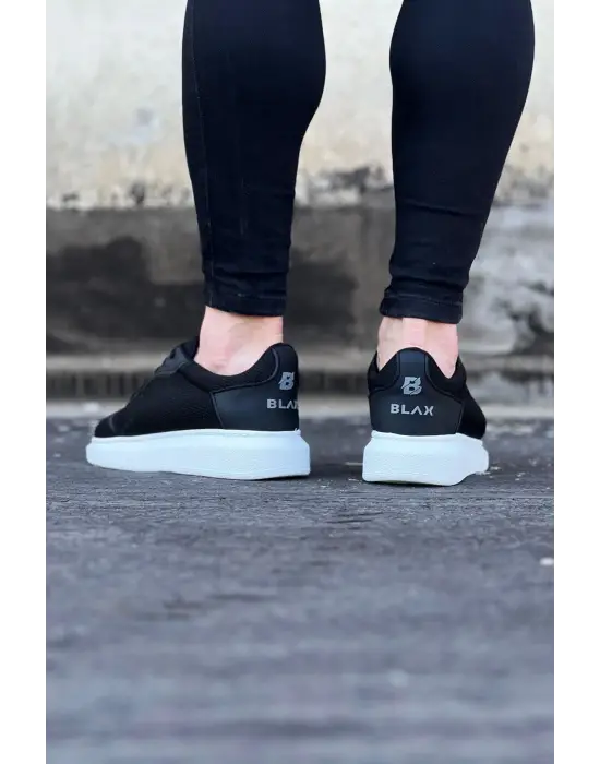 Modern Siyah Triko Erkek Ayakkabı