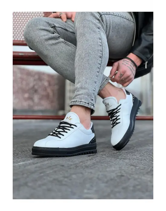 Benorra WG021 Beyaz Kömür Erkek Casual Ayakkabı