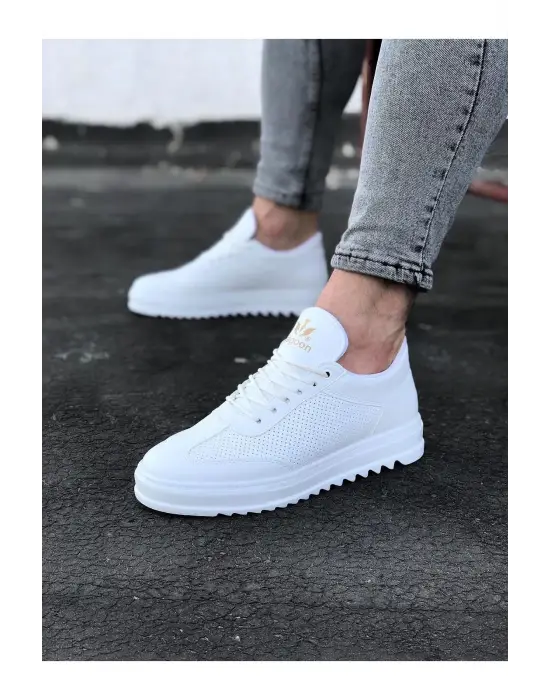 Omarı Yeni Sezon Beyaz Erkek Casual Ayakkabı