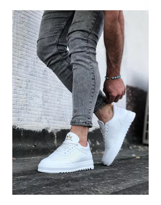 Modern Beyaz Erkek Ayakkabı