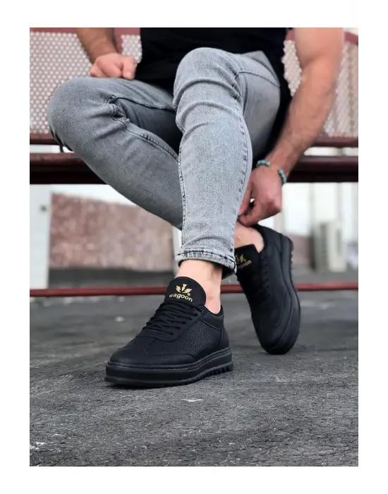 Omarı Kömür Rengi Erkek Casual Ayakkabı