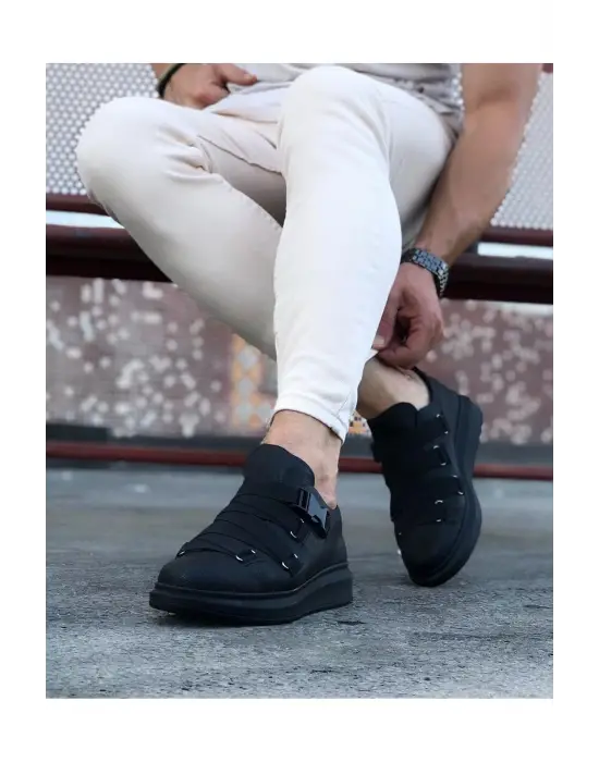 Modern Yüksek Taban Erkek Ayakkabısı