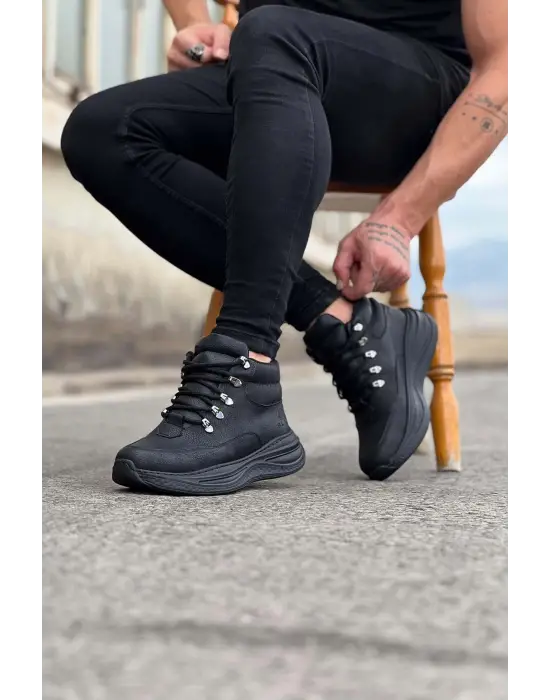 Modern Yüksek Taban Yarım Bilek Bot